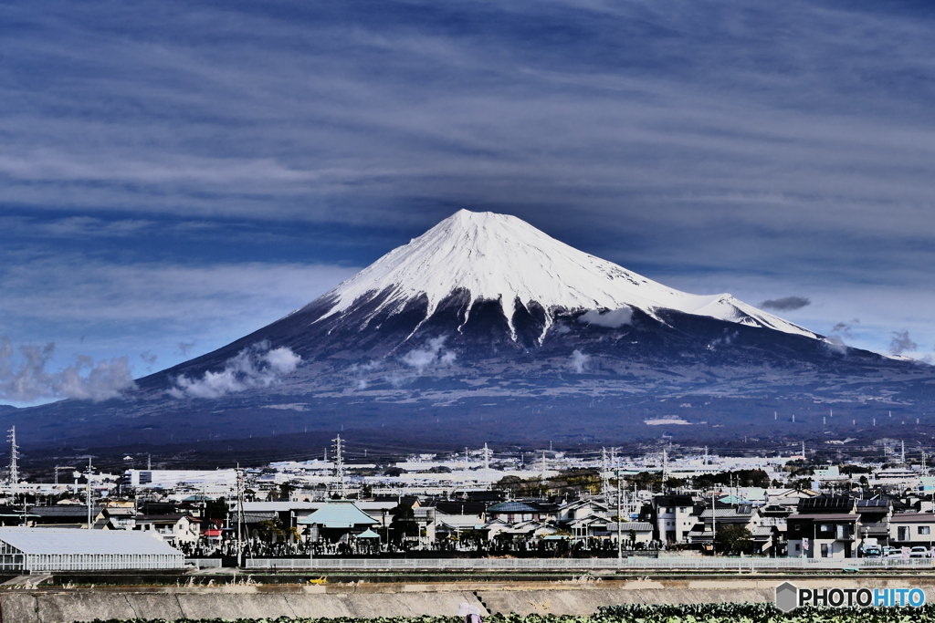 冬の富士山