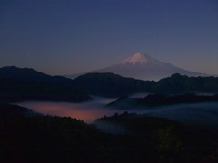 雨上がりの富士山＠吉原