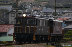 岳南電車　　ＥＤ402　ＥＤ501重連