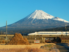 早朝富士山