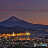 日本平HDR富士山夜景