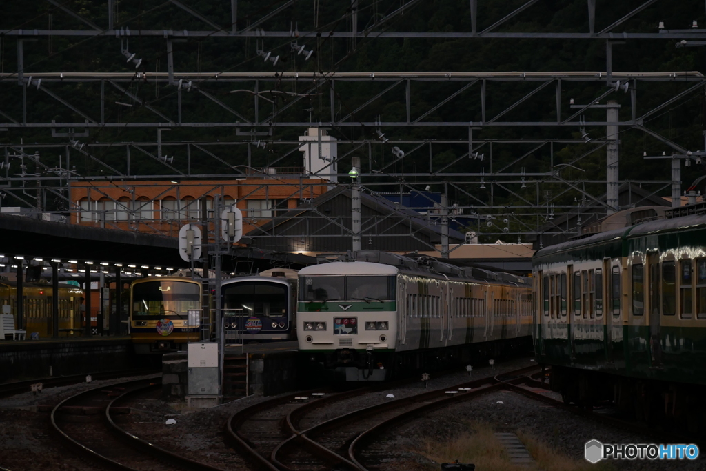 伊豆箱根鉄道　修善寺駅　　185系