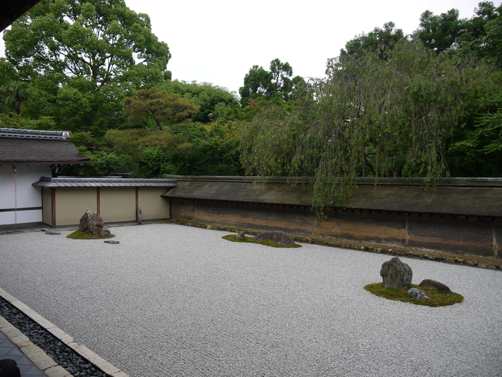 過去画像 京都旅行　　竜安寺