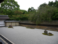 過去画像 京都旅行　　竜安寺