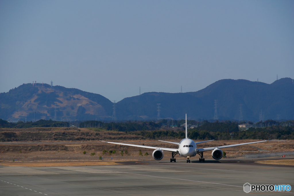 静岡空港　B787