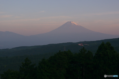 国1から富士山