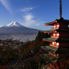 秋の新倉山浅間神社