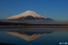富士山　山中湖　パール富士