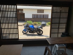 真夏日の海野宿