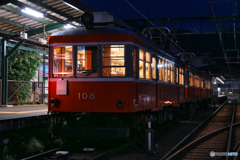 強羅駅のモハ