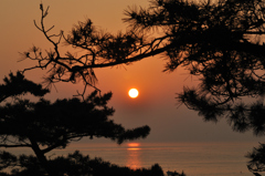 種差海岸の夜明け