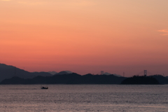 瀬戸内の夜明け(1)  190309-669