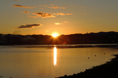 松永湾夕景 （１）15.03.19
