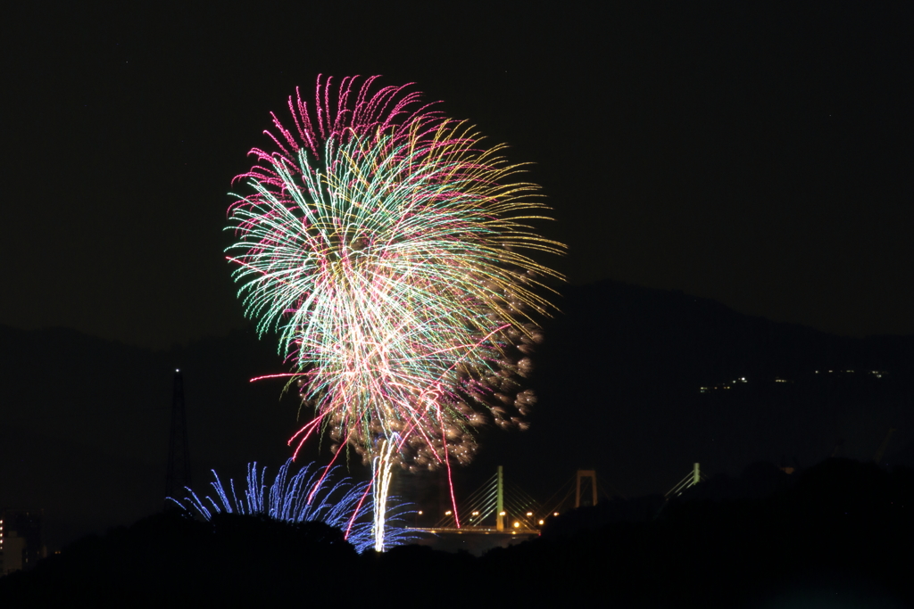尾道花火大会(2)  180728-852