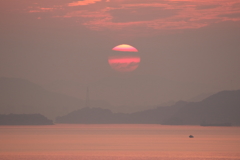 瀬戸内の夜明け(1)  1707.22-1