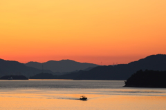 瀬戸内の夜明け(4)  170605-4