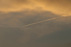 飛行機雲 15.02.28