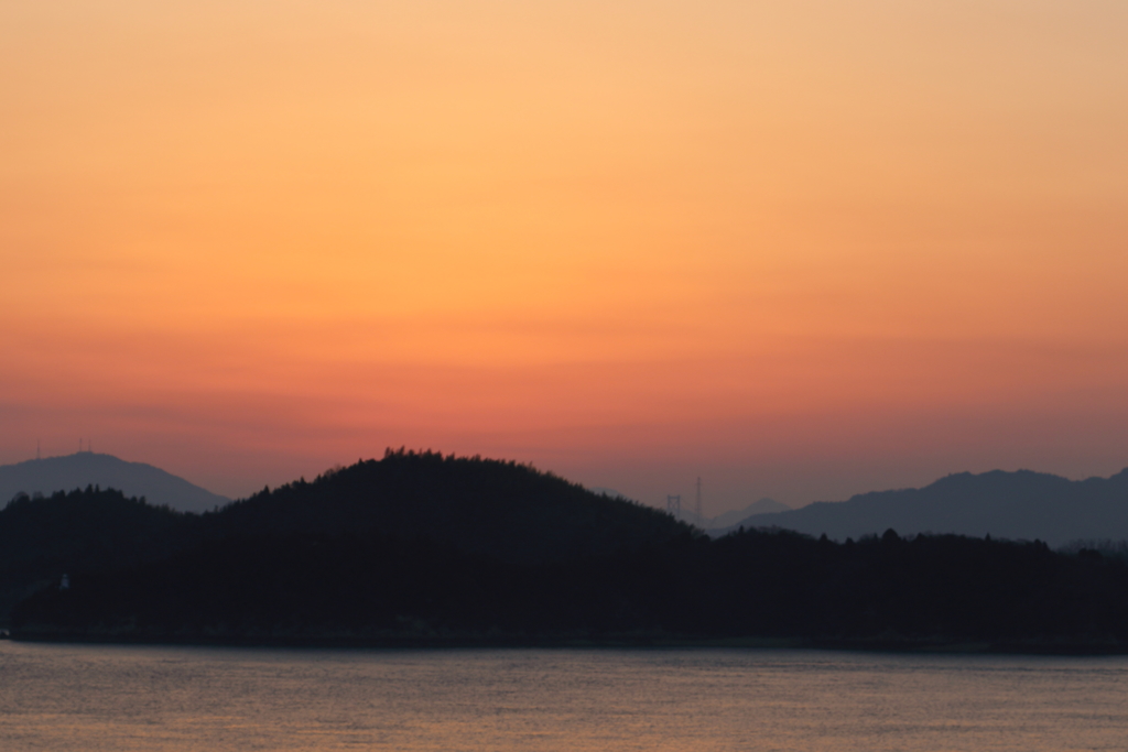 瀬戸内の夜明け(1) 17.03.17