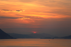 瀬戸内の夜明け(1) 170703-1