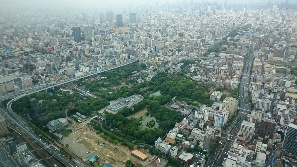 ハルカスからの眺め（１）　15.08.21