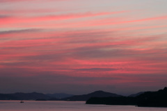 瀬戸内の夜明け(1)  170819-1-1