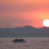 因島大橋と日の出(2) 180115-(423)