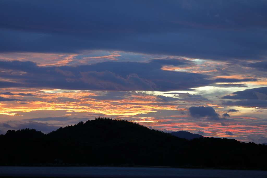 台風接近の朝(2) 170917-