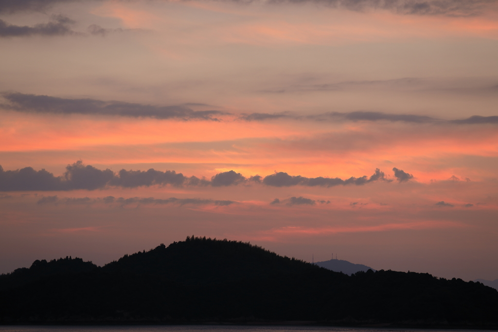 瀬戸内の夜明け(2) 170909-2