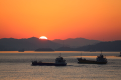 瀬戸内の夜明け(1) 170528