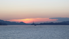 瀬戸内の夜明け14.11.04