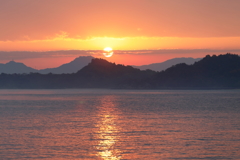 瀬戸内の夜明け(3) 171128-