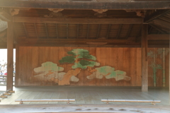 厳島神社、能舞台 16.08.11