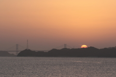 瀬戸内の夜明け(1) 181129-860