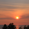 知床の夕日 250601-8000