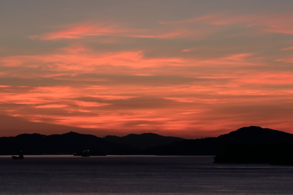 朝焼け(3)  180808--2009