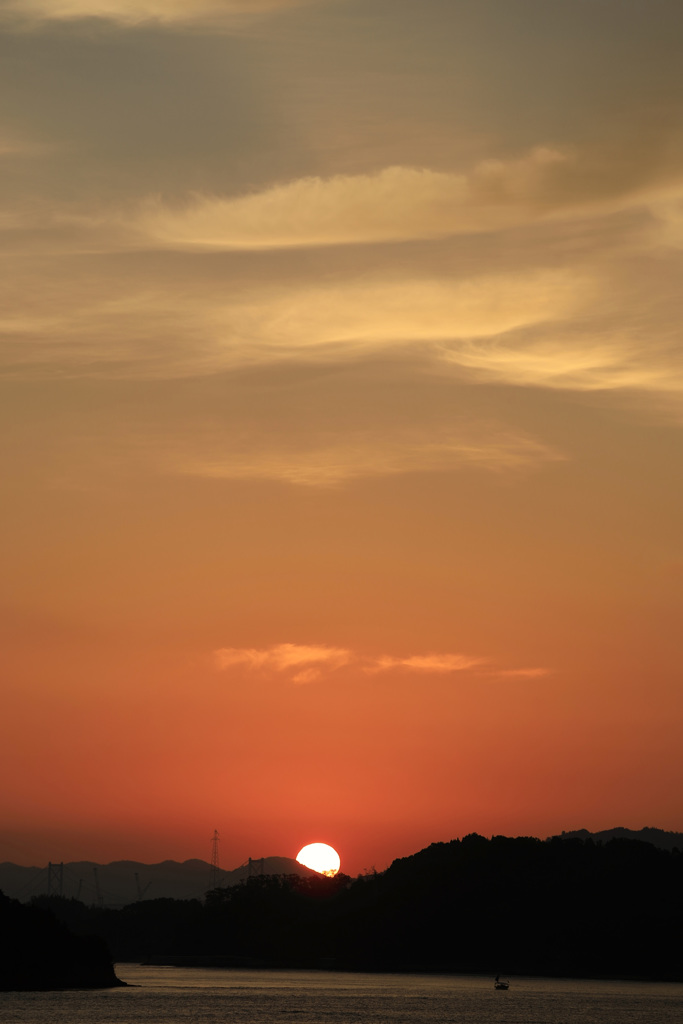 瀬戸内の夜明け(3) 171001