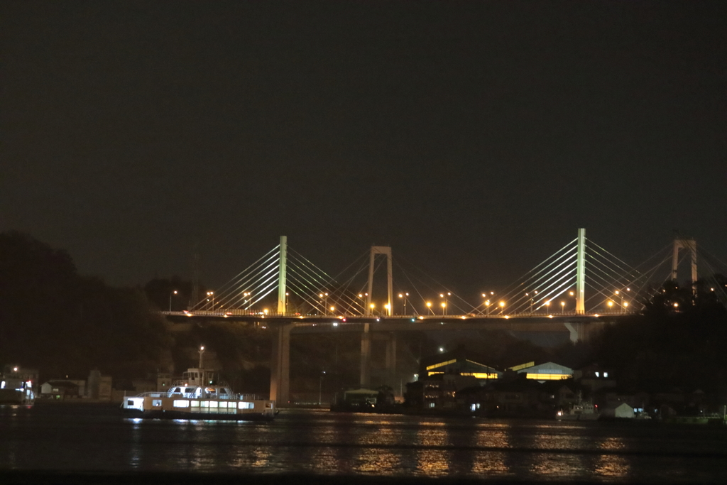 夜の尾道水道(2) 16.12.09