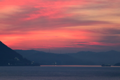 瀬戸内の夜明け(1) 170609-1