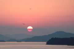 瀬戸内の夜明け(1)  170518-1