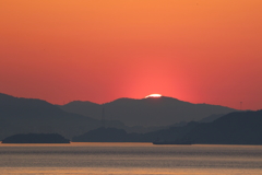 瀬戸内の夜明け(1) 170519-1