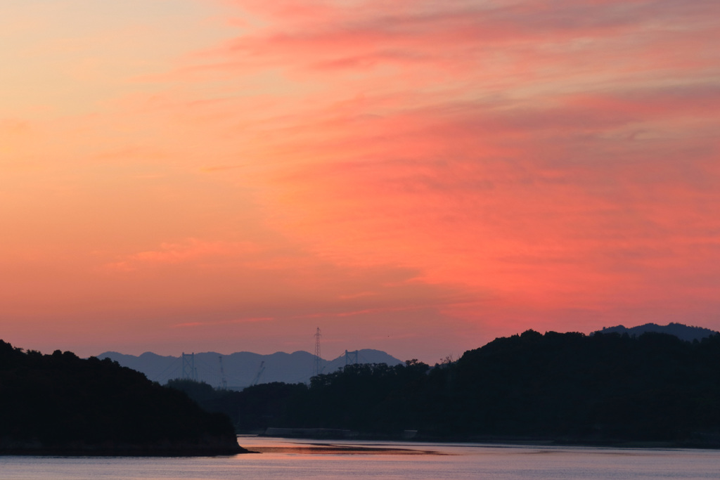 瀬戸内の夜明け(1) 170605-1-1