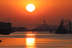 瀬戸内の夜明け (2) 250120-696