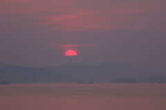 瀬戸内の夜明け(2) 170620-2