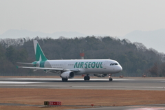 広島空港（Air Seoul) 17.01.19