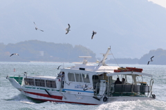 かもめを呼ぶ”船(1)　191117-