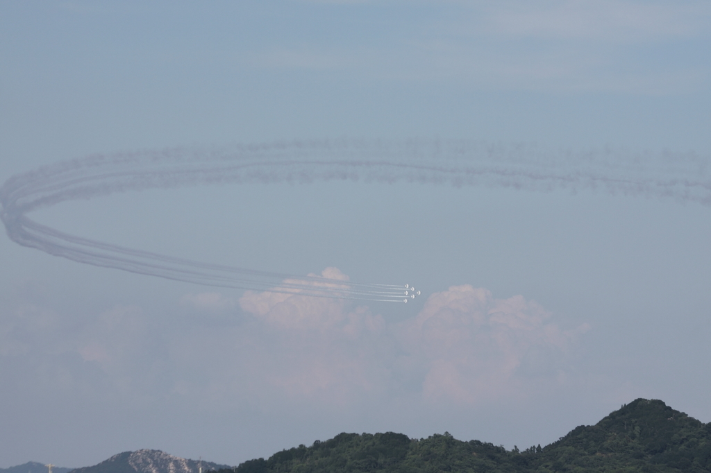 ブルーインパルス in 尾道（２）