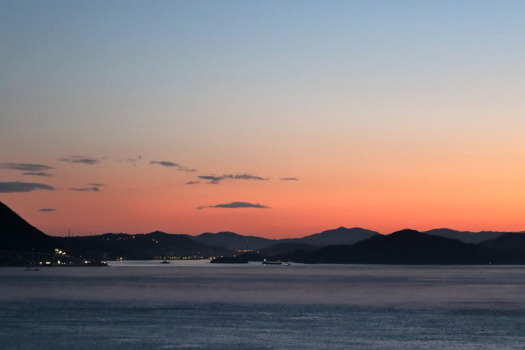 瀬戸内の朝(1) 17.01.17