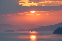 瀬戸内の夜明け 170721-1