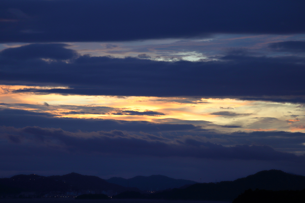 台風接近の朝(1)  170917-