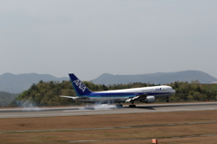 広島空港、運用再開(5)  15.04.18